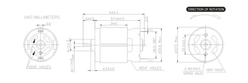 brushed dc servo motor controller 